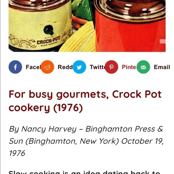 Vintage Rival Crock Pot - Picture 3 of 13